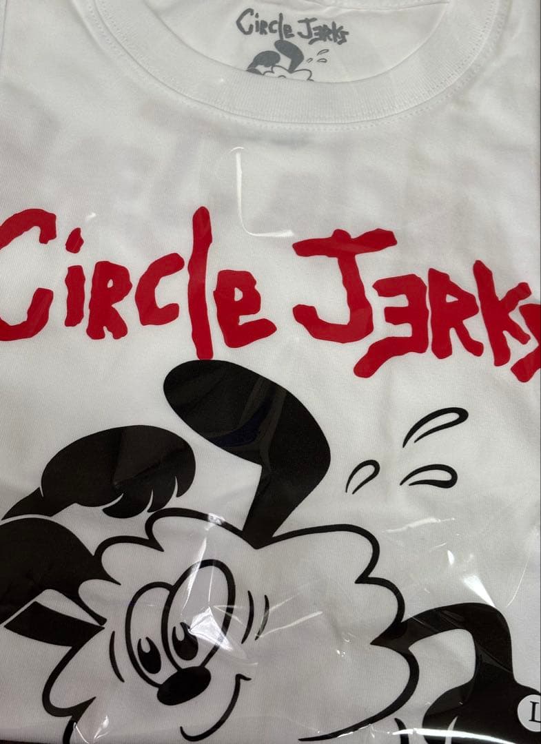 Lサイズ　Circle Jerks × VERDY Tee pop-up限定