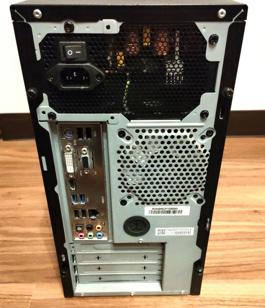 BTOデスクトップPC Core i5 8Gメモリ480G SSD 6T HDD