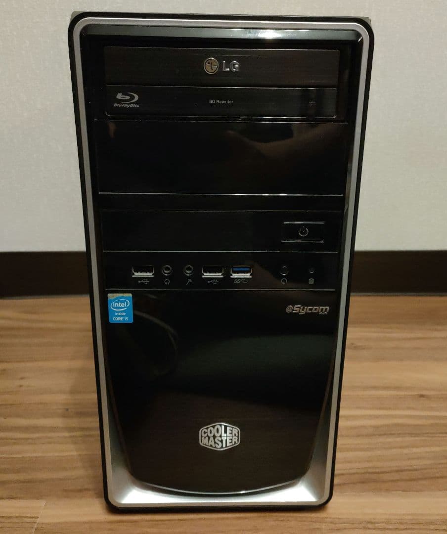 BTOデスクトップPC Core i5 8Gメモリ480G SSD 6T HDD