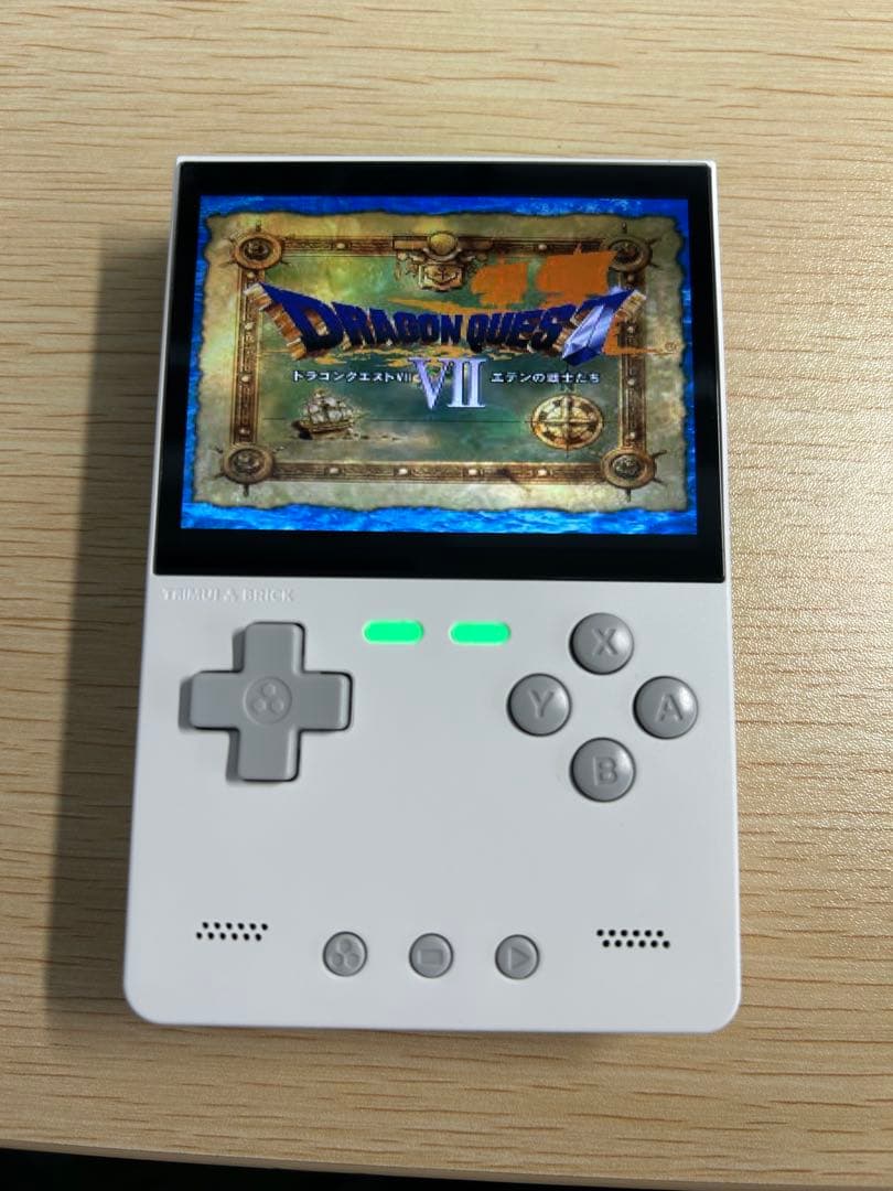 TRIMUI BRICK ホワイト　TFカード付き