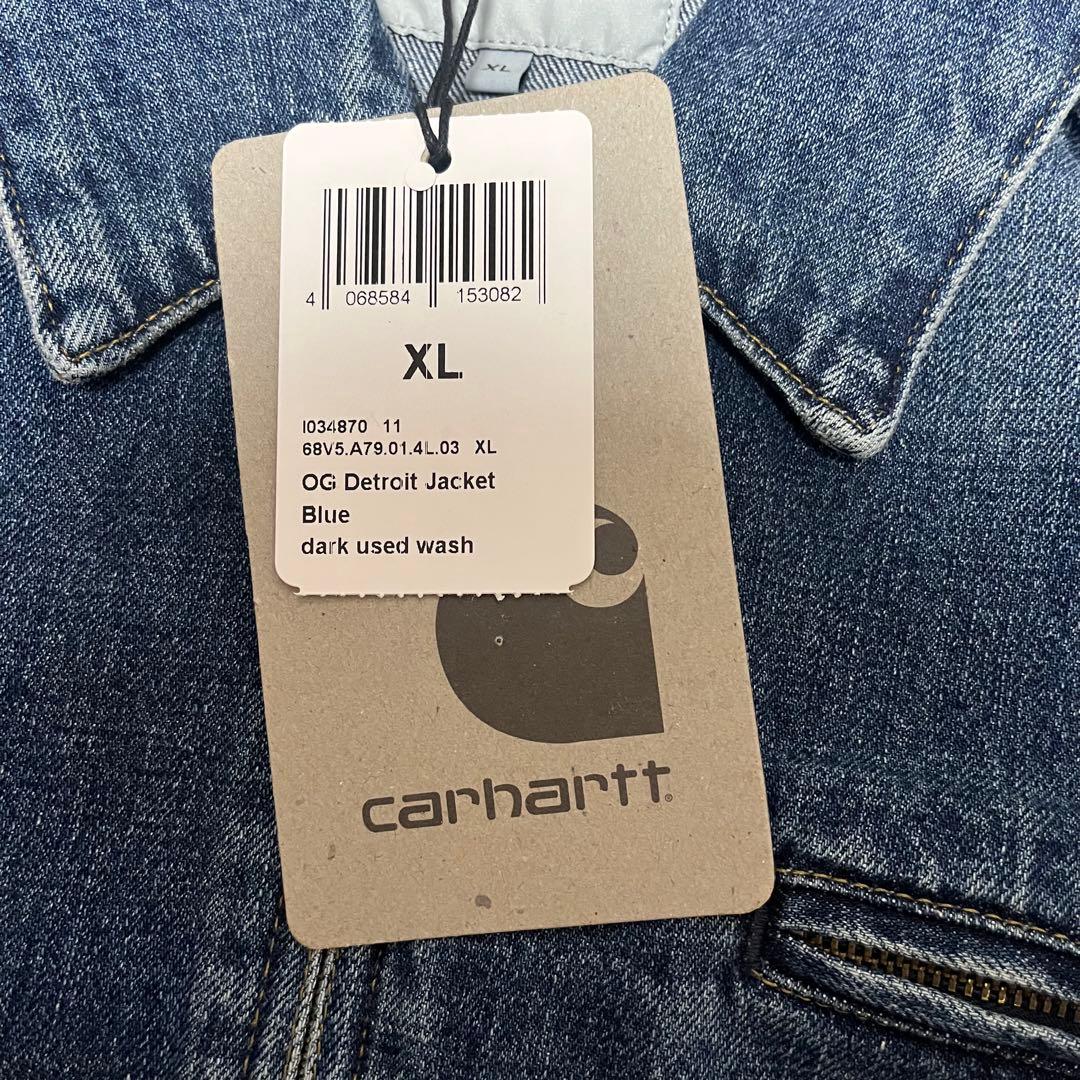 新品Carhartt OG Detoroit Jacket Blue XL