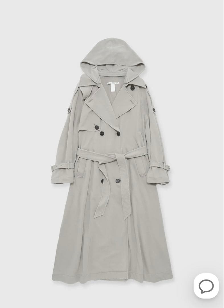 josemoon 今季 新作HOODIE URALE TREMCH COAT
