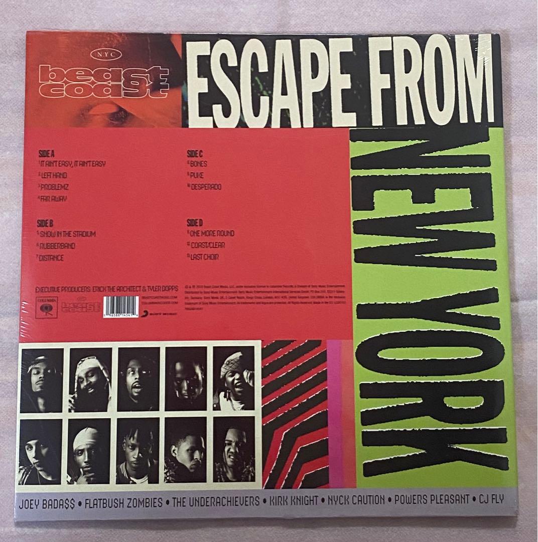 洋楽 BEAST COAST ESCAPE FROM NEW YORK 2LP