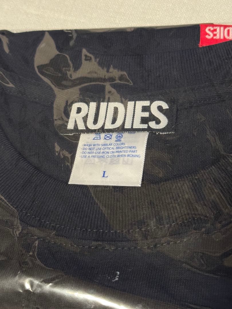 【未開封】RUDIES × ヤバT こやま シャツ Lサイズ ブラック
