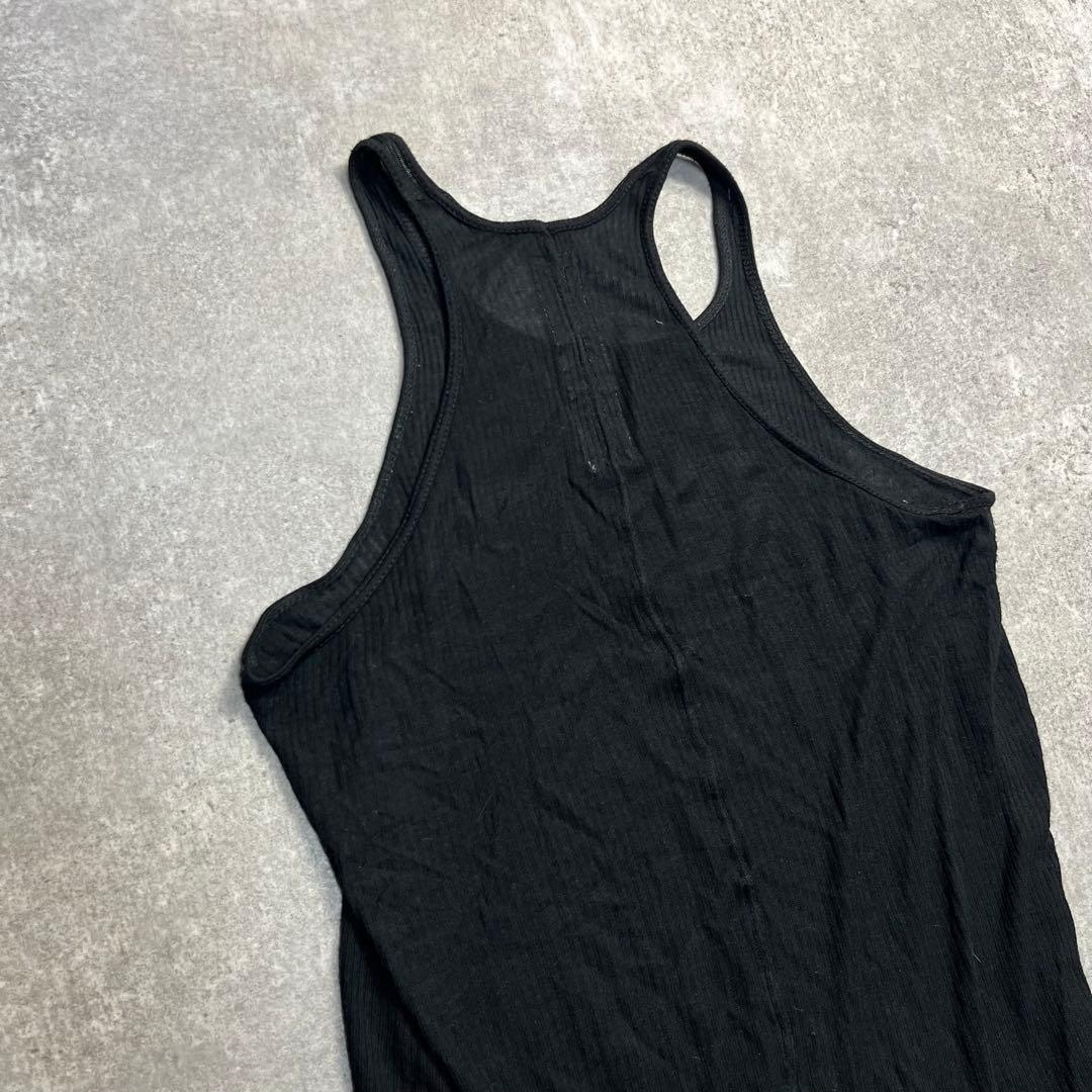 Rick Owens archive 06ssリブニットタンクトップ ブラック