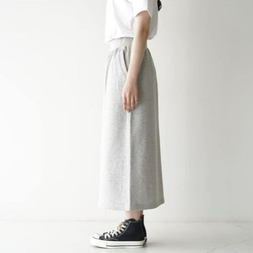 極美品 オーシバル Bshop ロングイージースカート スウェットスカート