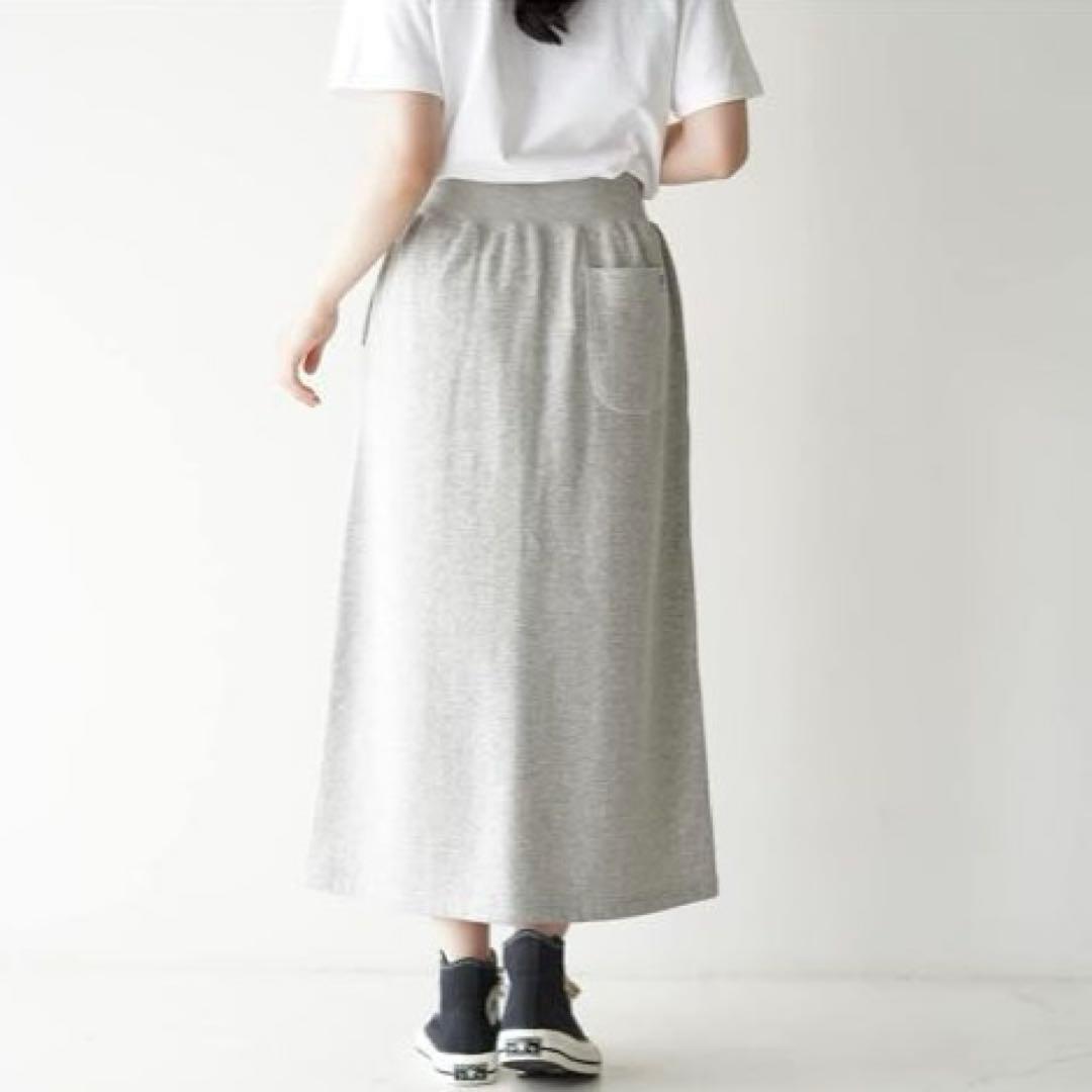 極美品 オーシバル Bshop ロングイージースカート スウェットスカート