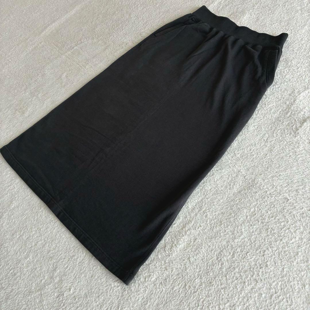 極美品 オーシバル Bshop ロングイージースカート スウェットスカート