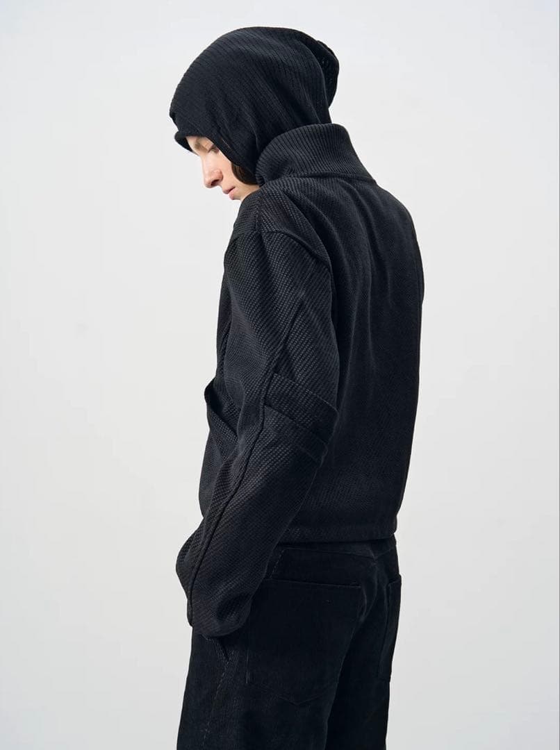 ジャケット・アウター Architect Asymmetric Zip Blouson Jacket