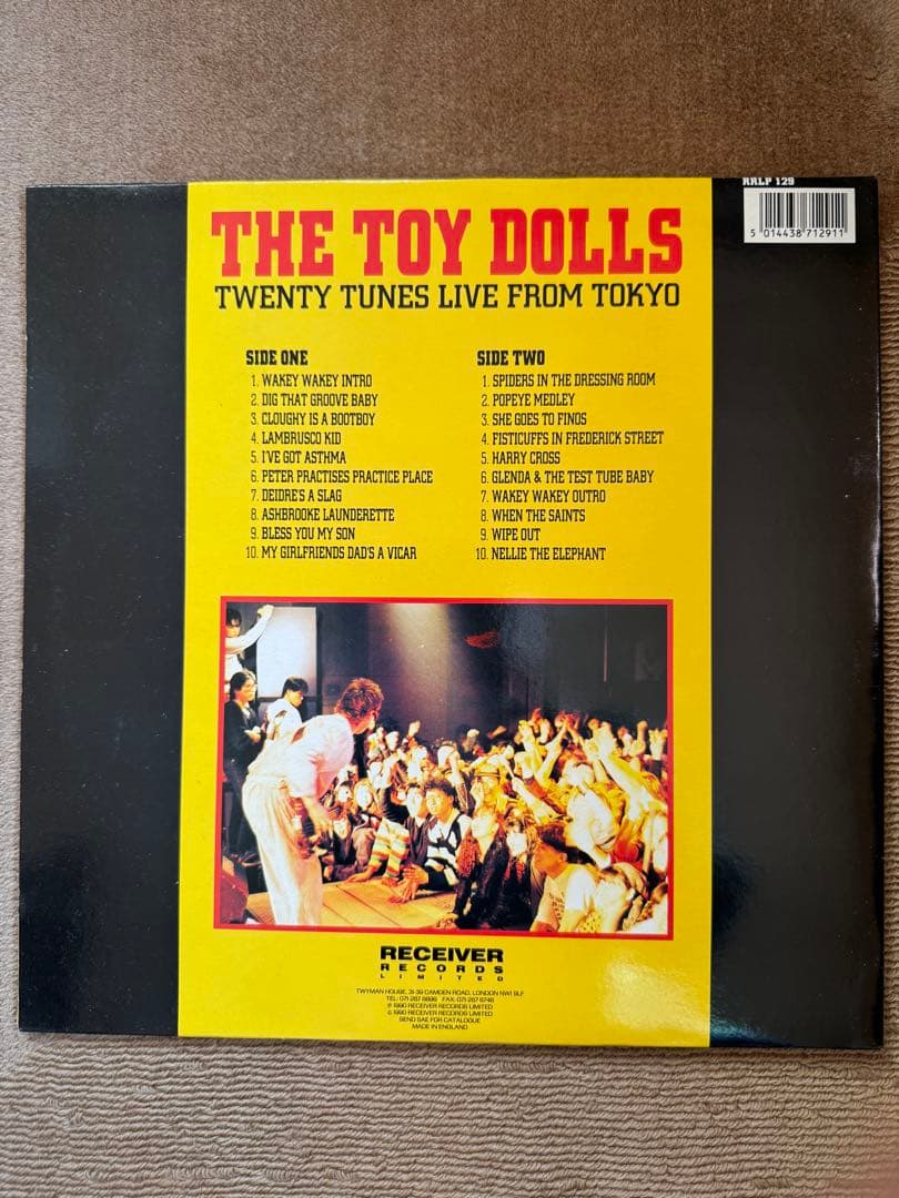 洋楽 THE TOY DOLLS LIVE FROM TOKYO