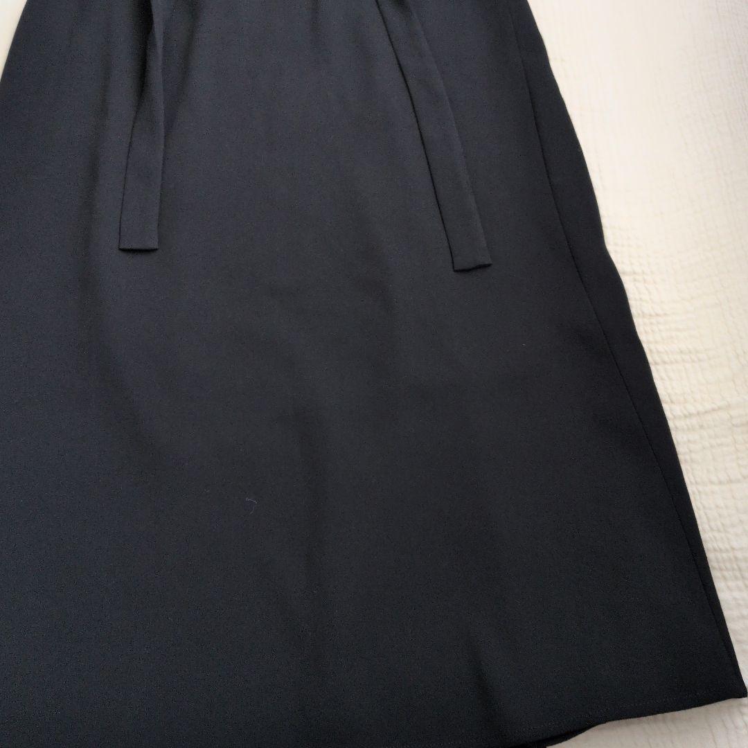 アニエスベーagnes b.トリアセテートマキシ丈スカート36美品