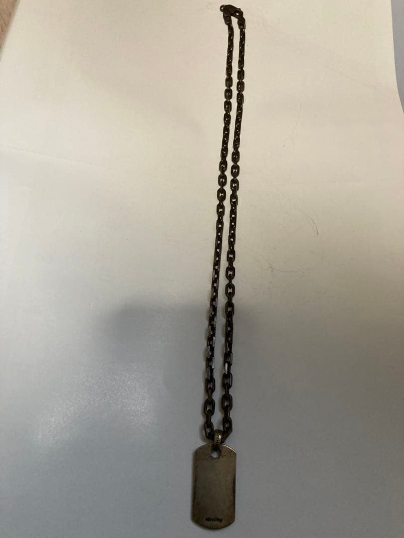 シルバーチェーン ネックレス　約50cm