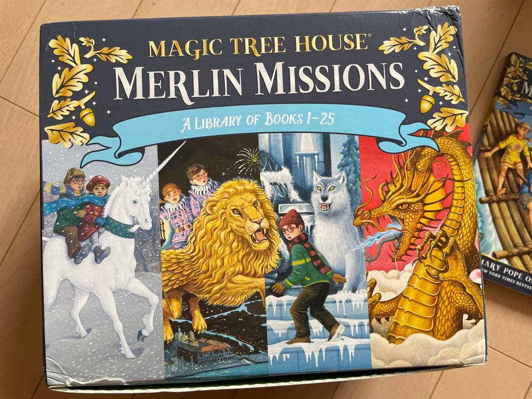 洋書 PrizaMagic Tree House Merlin Missions