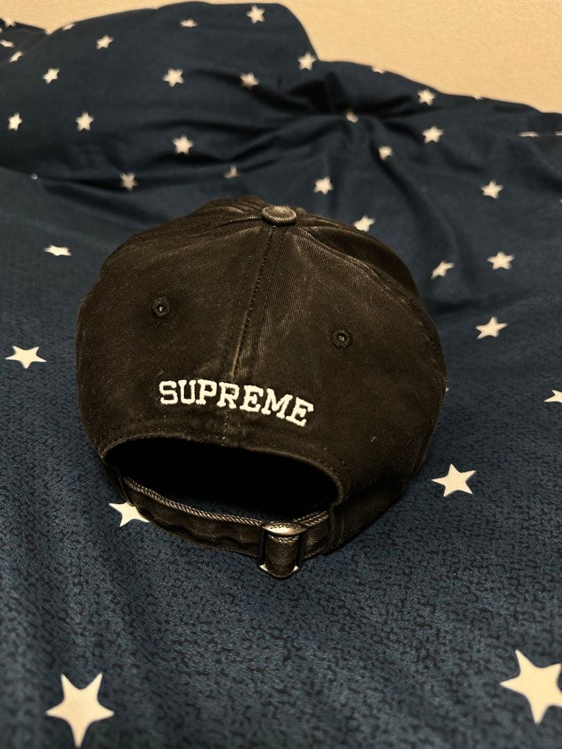 Supreme Sロゴ ブラックキャップ 2025 week4