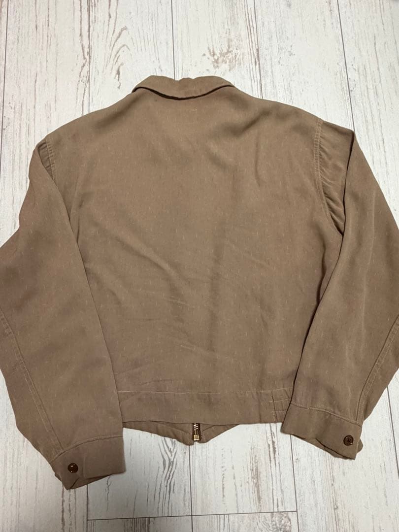 な*や様 50s CAMPUS rayon gabagine jacket