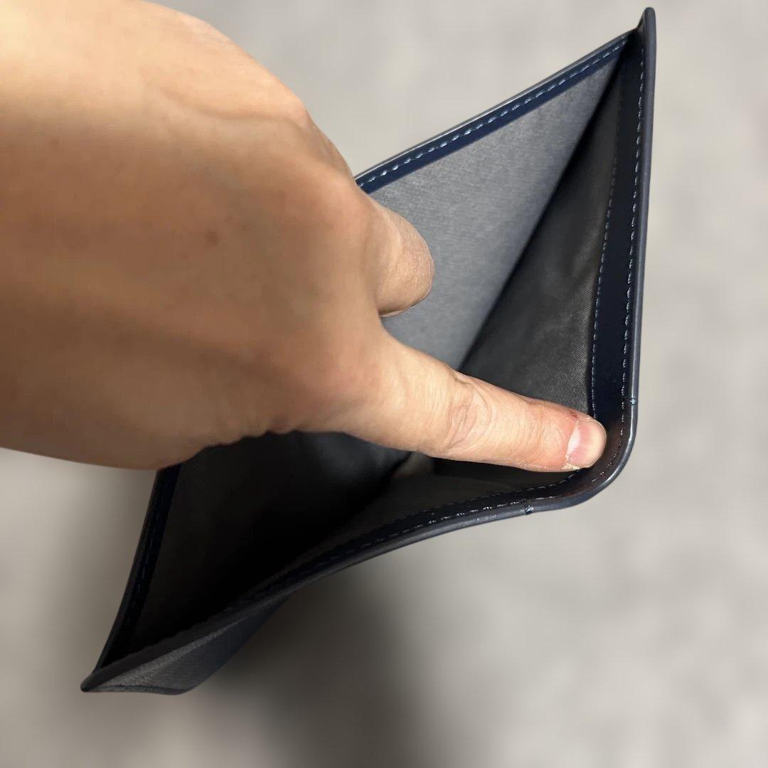 【現状品】TUMI パスポートケース 紺色