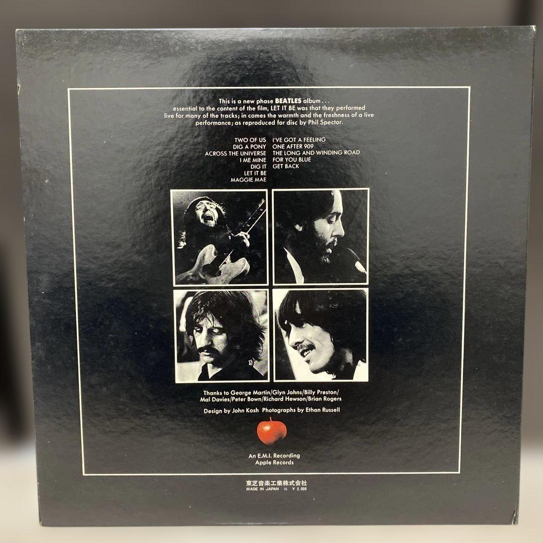 洋楽 The Beatles LET IT BE