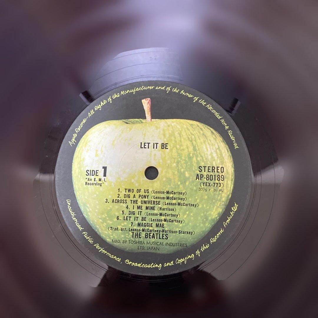 洋楽 The Beatles LET IT BE