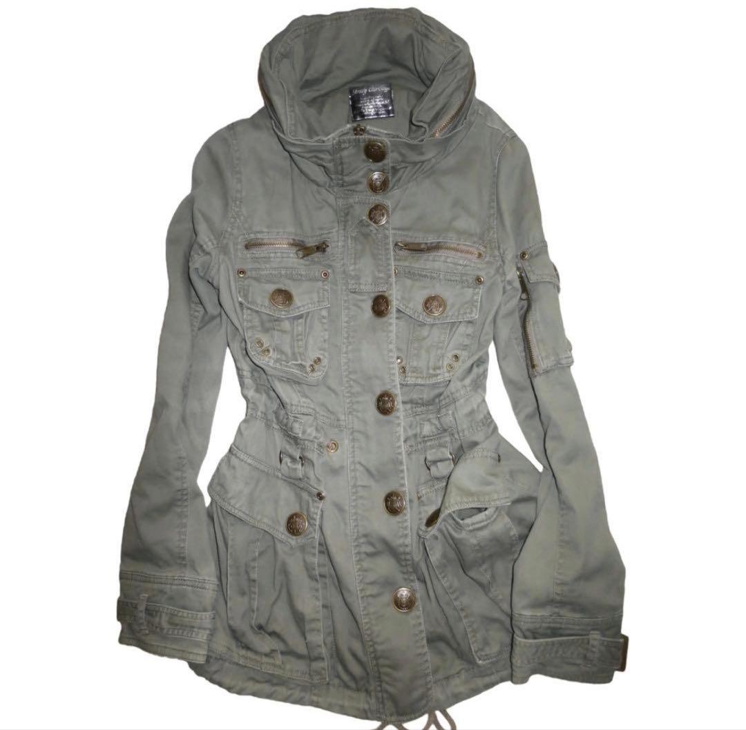 ジャケット・アウター archive military jacket 00s gimmick y2k