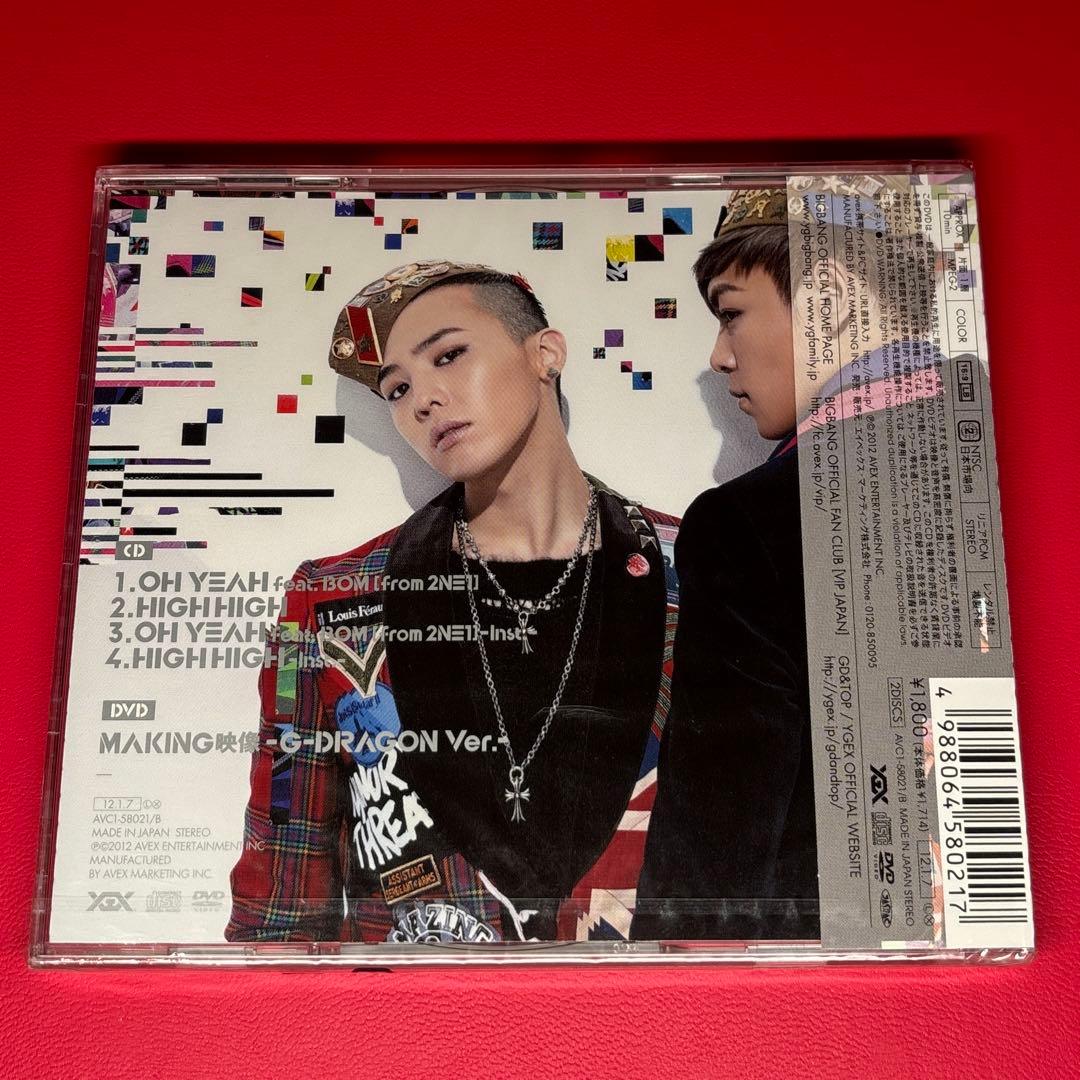 K-POP・アジア BIGBANG GO&TOP OH YEAH CD G-DRAGN