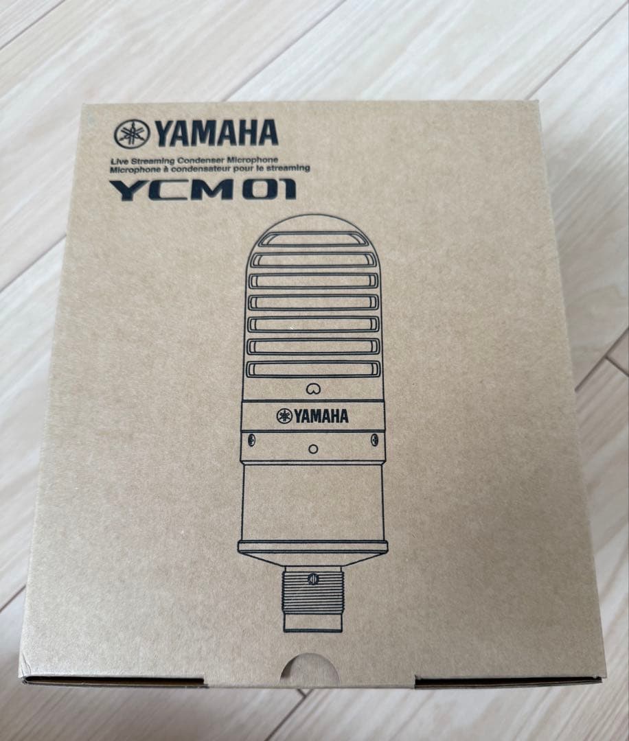 【動作確認のみ】YAMAHA YCM01 ホワイト コンデンサーマイク 配信用