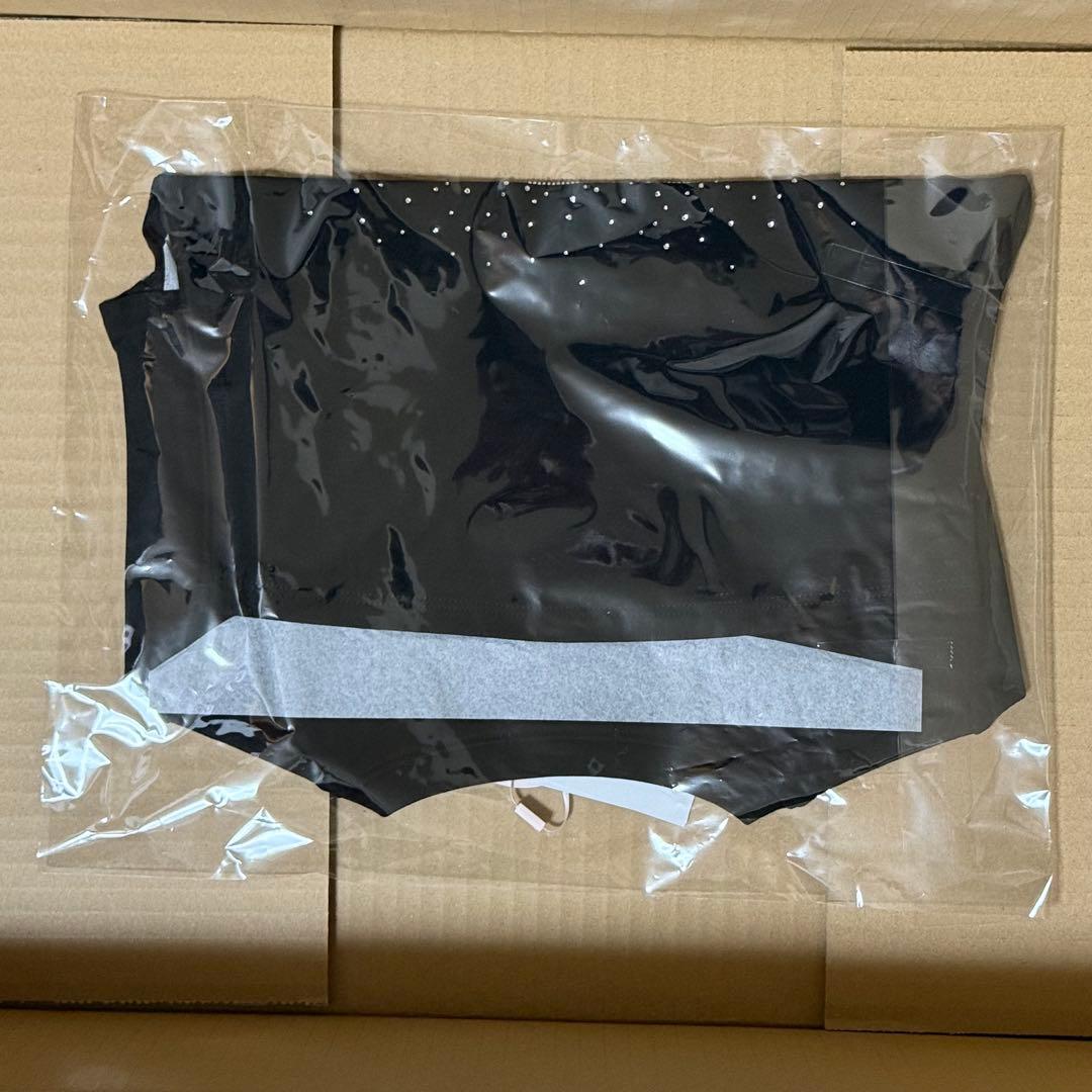 Darich ロゴビジューエンジェルモチーフTシャツ FREE ブラック 黒