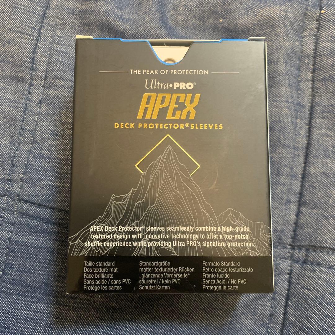 嵐の目、ウギン　Ultra Pro APEX デッキプロテクター 105枚
