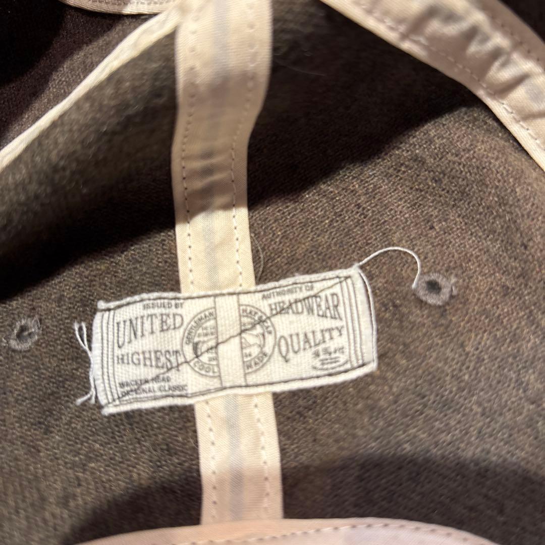 THE H.W.DOG&CO ベースボールキャップ カーキ 日本製