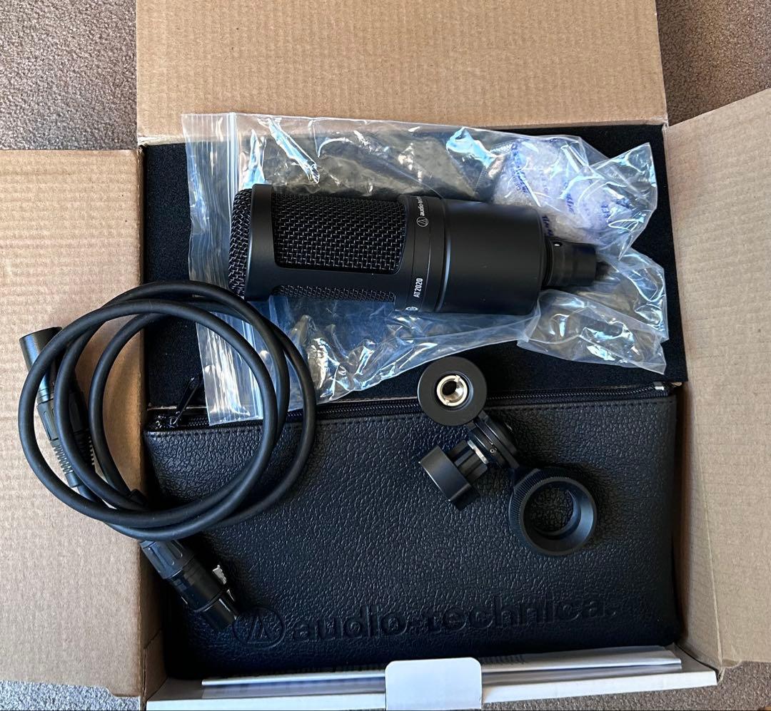 配信機器・PA機器・レコーディング機器 audio-technica AT2020