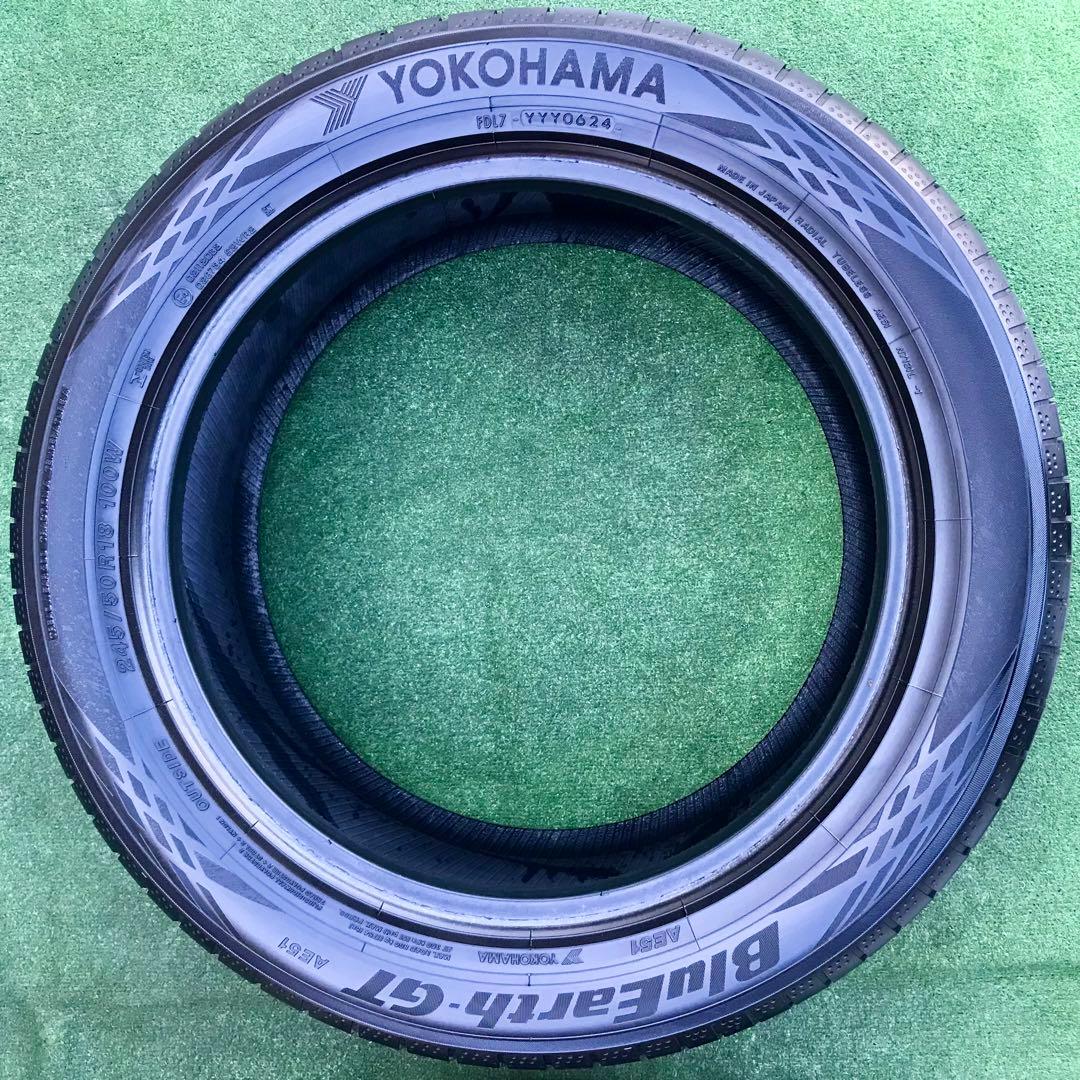 245/50 R18 YOKOHAMA BluEarth-GT AE51、24年