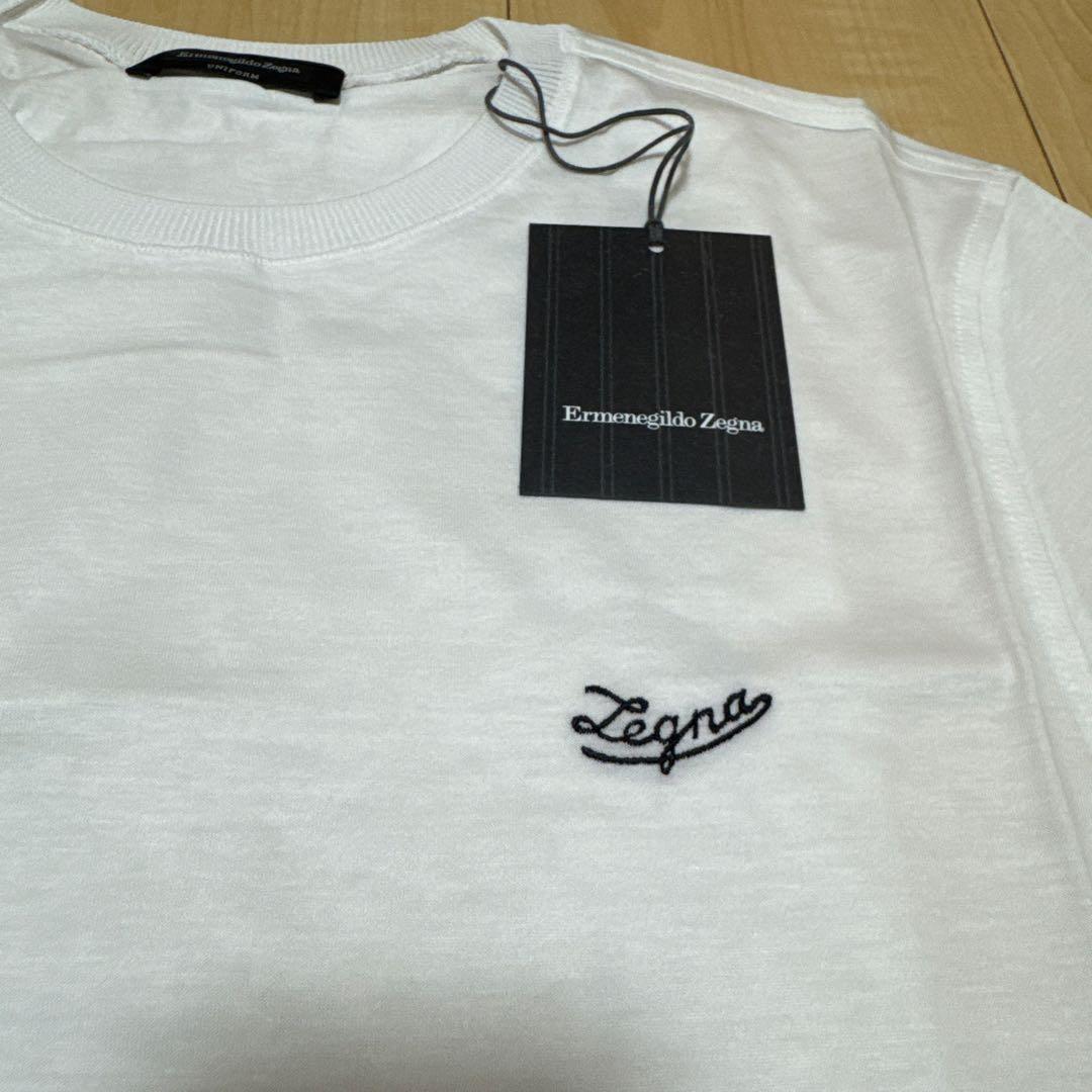 Ermenegildo Zegna 白Tシャツ 46サイズ新品未使用Milk様用