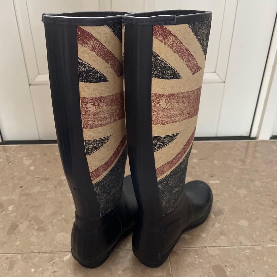 HUNTER ユニオンジャック 長靴　美品