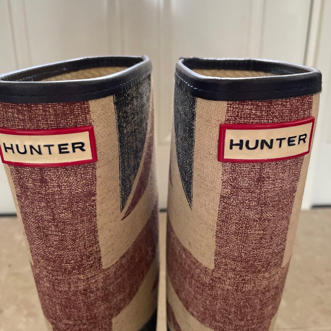 HUNTER ユニオンジャック 長靴　美品