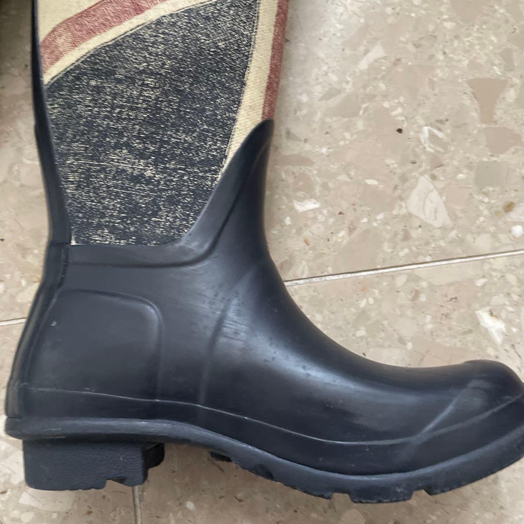 HUNTER ユニオンジャック 長靴　美品