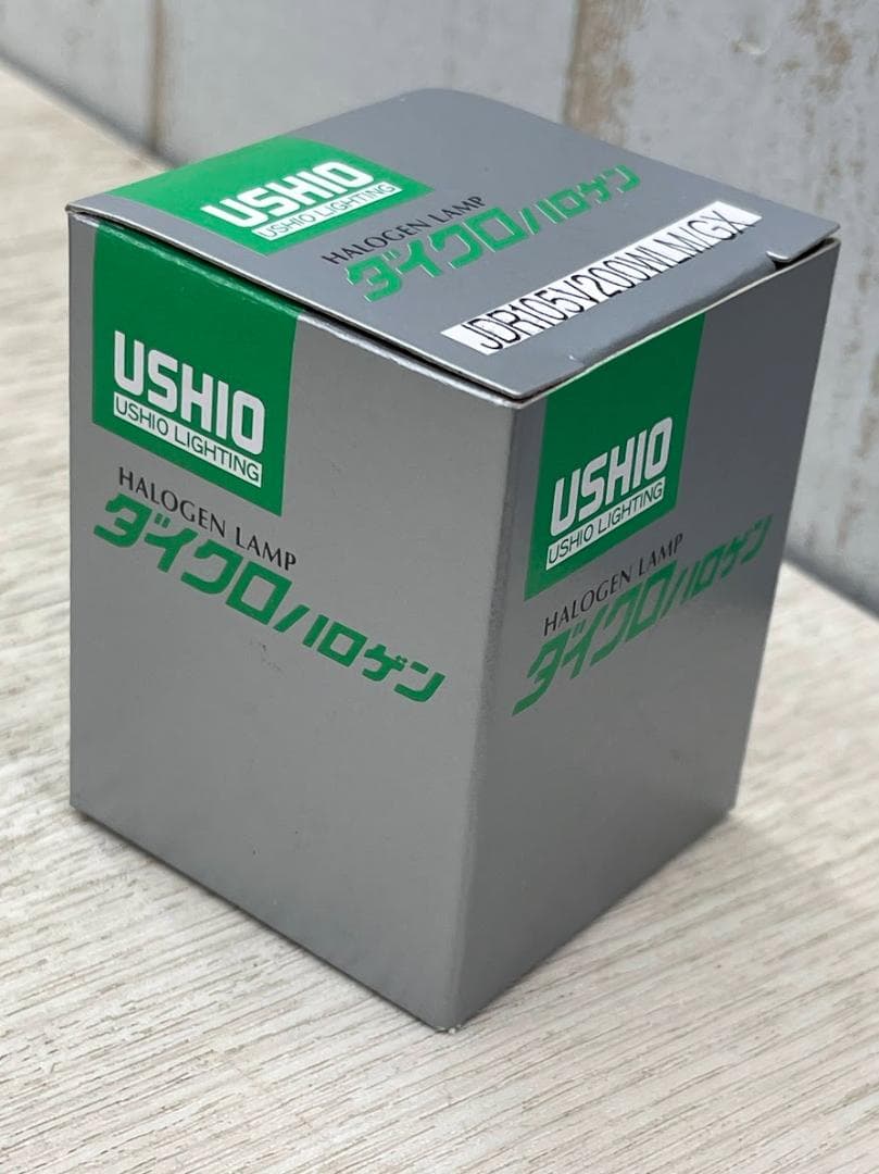 新品 ウシオ ダイクロハロゲン 10個 JDR105V200WLM/GX