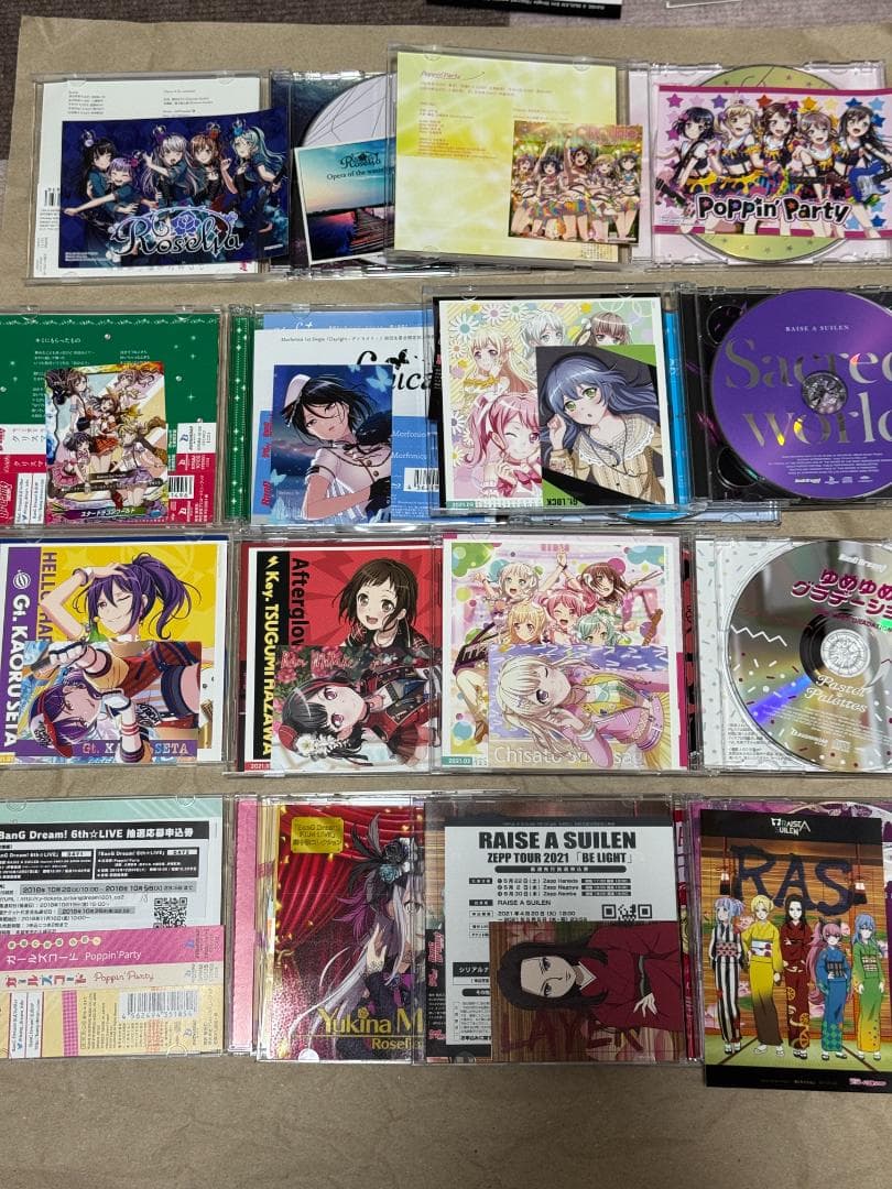 バンドリCD 11枚まとめ、その他