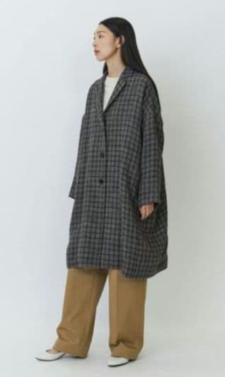 美品LOISIR　ドルマンスリーブアトリエコート