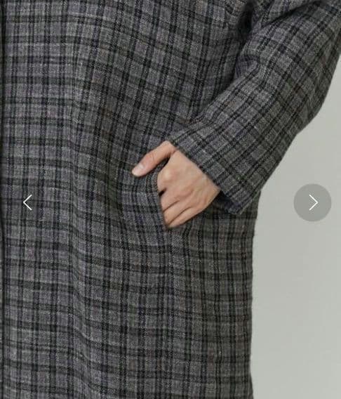 美品LOISIR　ドルマンスリーブアトリエコート