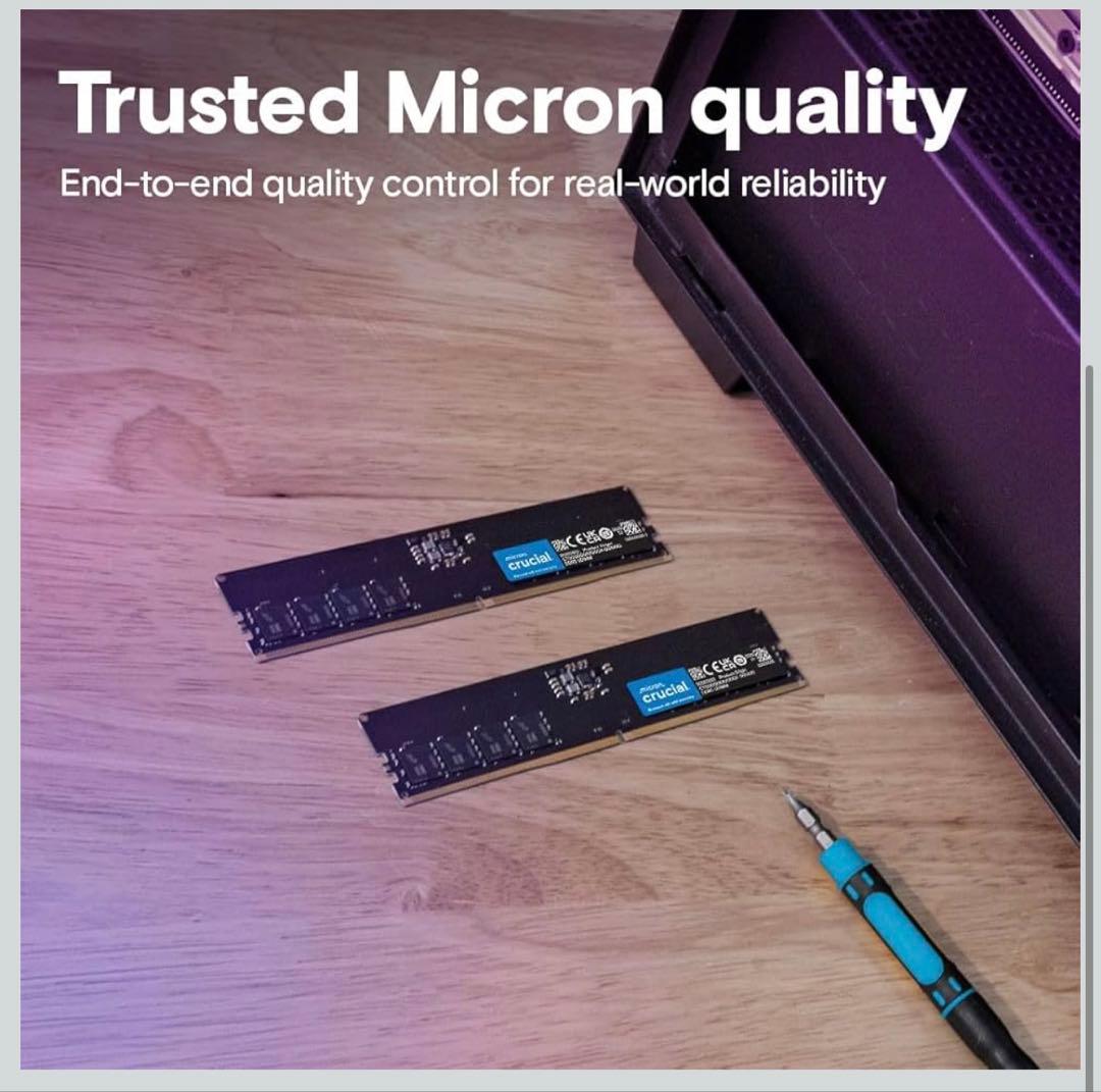 Crucial DDR5 32GB RAM（32GBx1枚）