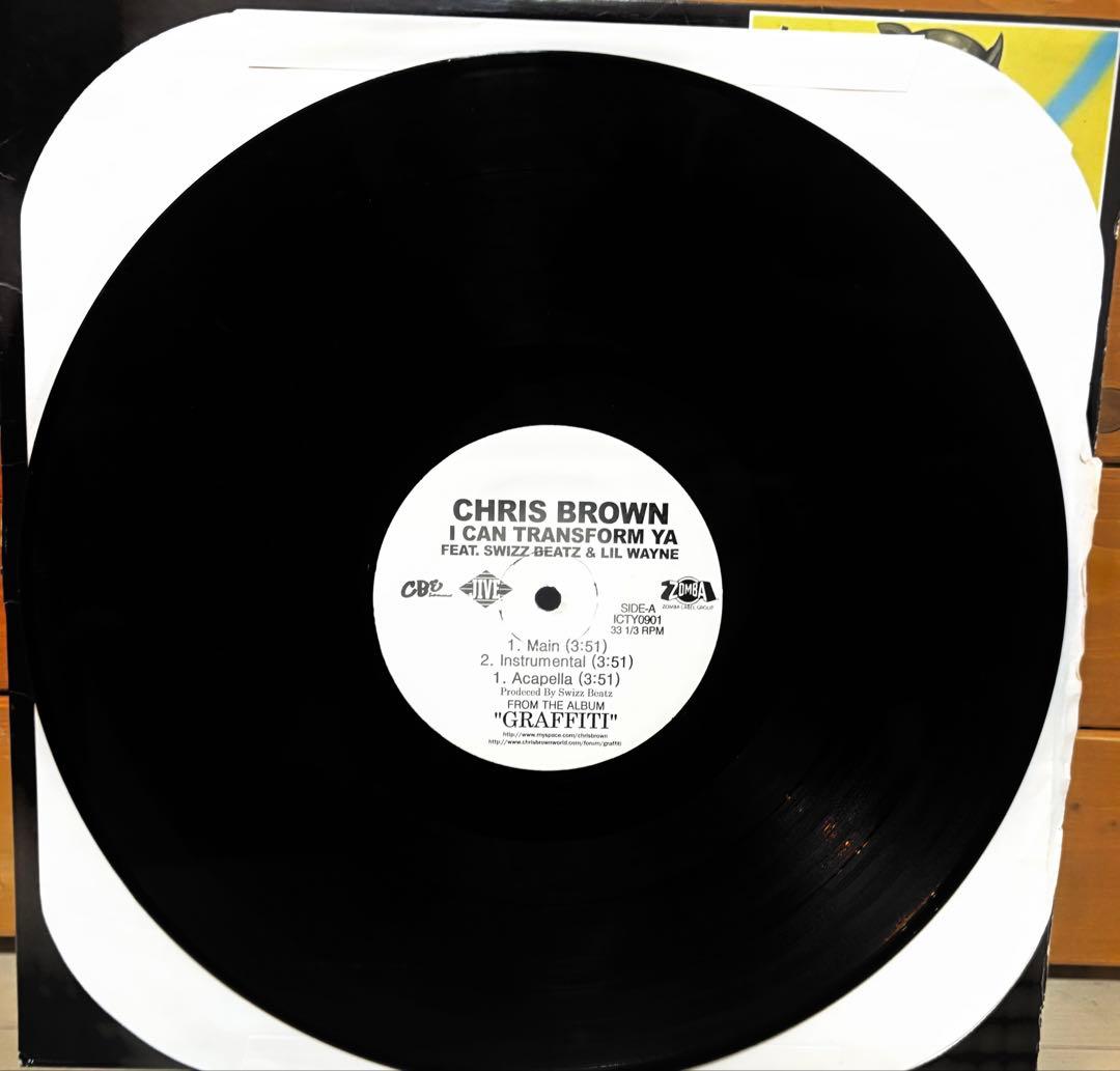 激レア Chris Brown I Can Transform Ya レコード