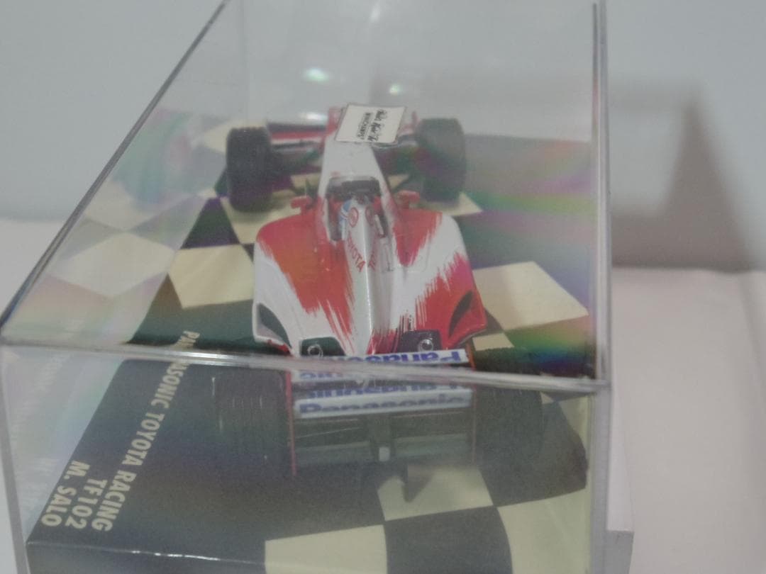 ミニカー MINICHAMPS PANASONIC TOYOTA RACING TF102