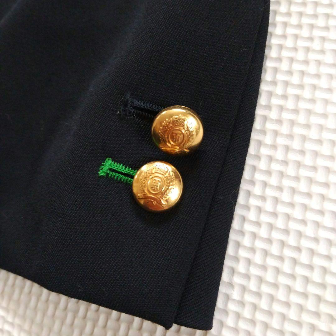 ◎新品未使用   ネイビーブルーブレザー 金ボタン M