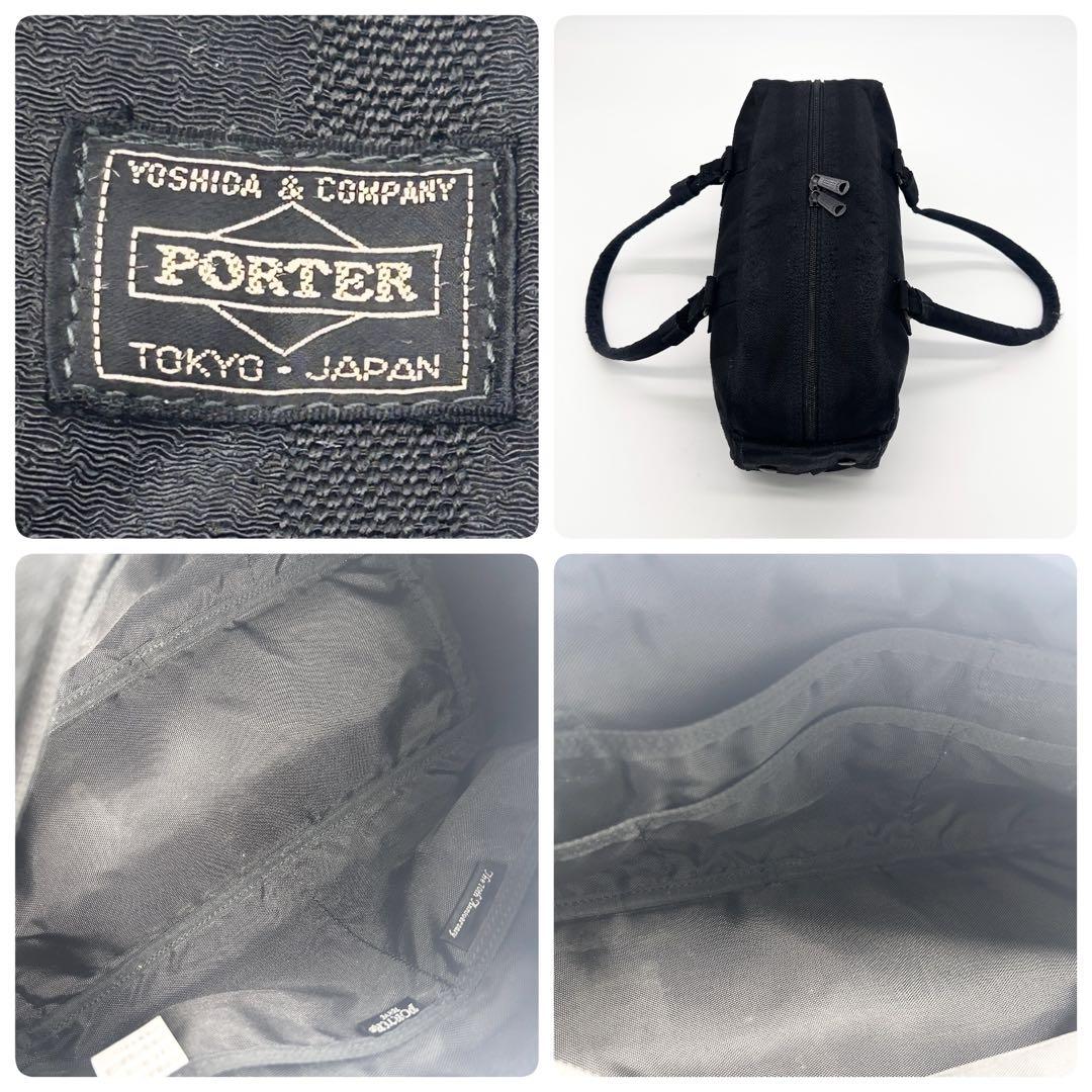 A848 PORTER 70周年記念モデル ボストンバッグ 黒 ハンドバッグ