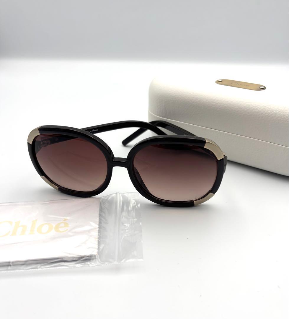 Chloe/クロエ サングラス ブラウン CL2119 UVカット ケース付