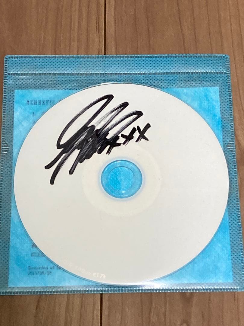 ZIGGY松尾宗仁　サイン入り　ソロライブCD レア