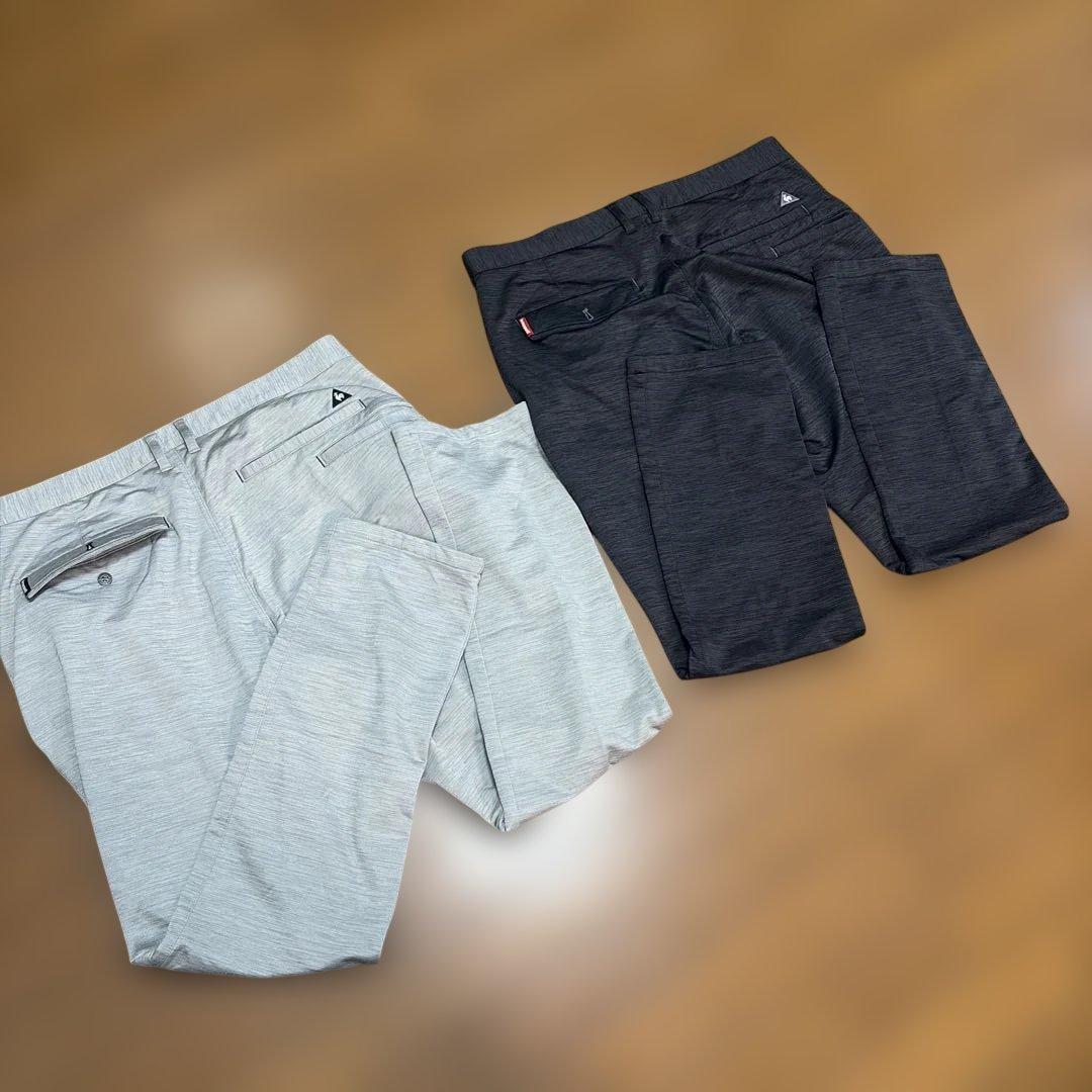 3点まとめ売り！ルコック　ゴルフパンツ　XL 2枚セット　プーマベスト　XL