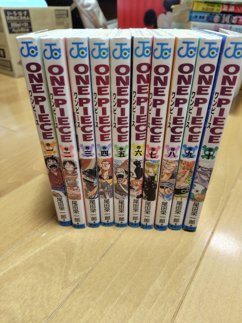 ONE PIECE 第１〜１２巻初版本　 尾田栄一郎著