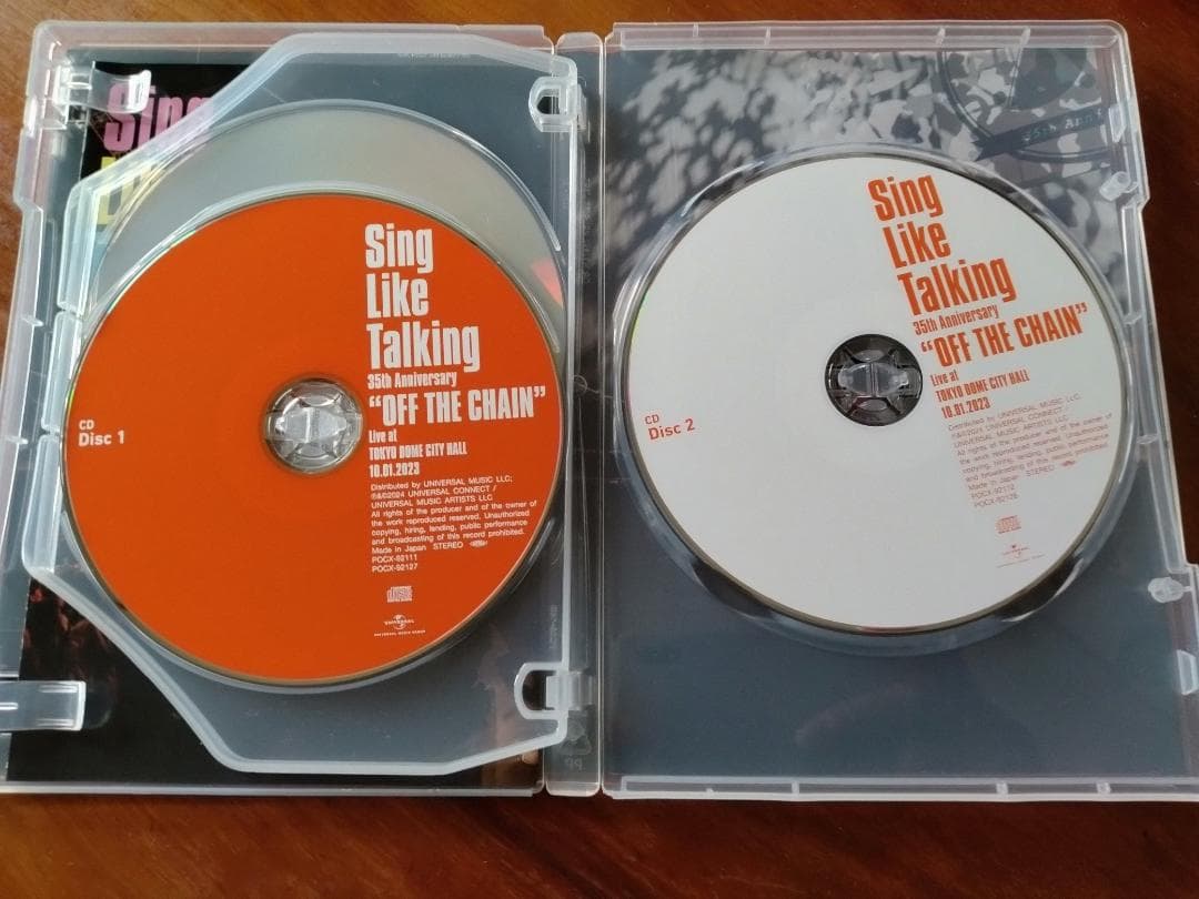 DVD Sing Like Talking OFF THE CHAIN 初回限定