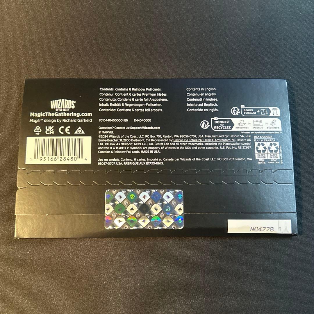 MTG【Foil】Marvel's Iron Man１箱