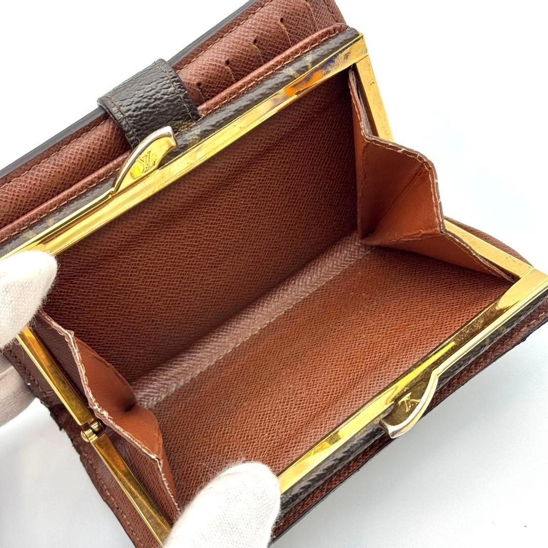 【新型美品】 ルイヴィトン モノグラム ポルトフォイユ ヴィエノワ がま口